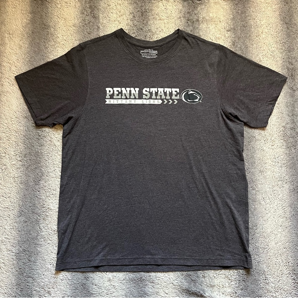 Penn State University Nittany Lions Gray T-Shirt Men’s XL Classic Tee